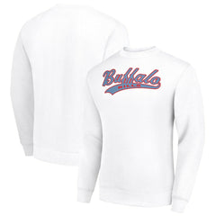 Buffalo Bills Starter Tailsweep Team Graphic Tri-Blend Fleece Pullover Sweatshirt