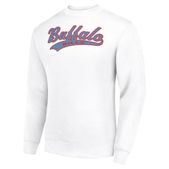 Buffalo Bills Starter Tailsweep Team Graphic Tri-Blend Fleece Pullover Sweatshirt