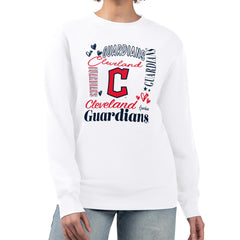 Cleveland Guardians G-III 4Her by Carl Banks Women's Collage Team Graphic Fleece Pullover Hoodie | MLB US