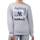 New York Yankees G-III 4Her by Carl Banks Women's Collage Team Graphic Fleece Pullover Hoodie | MLB New