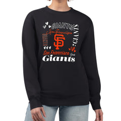 San Francisco Giants G-III 4Her by Carl Banks Women's Collage Team Graphic Fleece Pullover Hoodie | MLB Near me