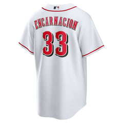 Christian Encarnacion-Strand Cincinnati Reds Home Replica Jersey - White