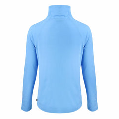 Kansas City Royals Cutter & Buck Women's City Connect Coastline Epic Comfort Eco Recycled Funnel Neck Raglan Pullover Top | MLB Discount