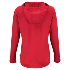 Boston Red Sox Cutter & Buck Women's Coastline Epic Comfort Eco Recycled Hoodie Raglan Long Sleeve T-Shirt | MLB Outlet