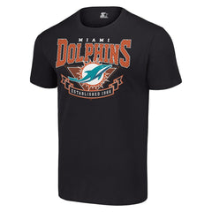Miami Dolphins Starter 80s Inspired Team Logo T-Shirt