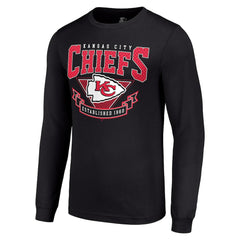 Kansas City Chiefs Starter '80s Inspired Team Logo Long Sleeve T-Shirt