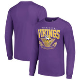 Minnesota Vikings Starter '80s Inspired Team Logo Long Sleeve T-Shirt