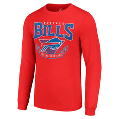 Buffalo Bills Starter '80s Inspired Team Logo Long Sleeve T-Shirt