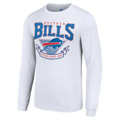 Buffalo Bills Starter '80s Inspired Team Logo Long Sleeve T-Shirt
