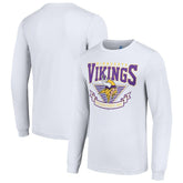 Minnesota Vikings Starter '80s Inspired Team Logo Long Sleeve T-Shirt