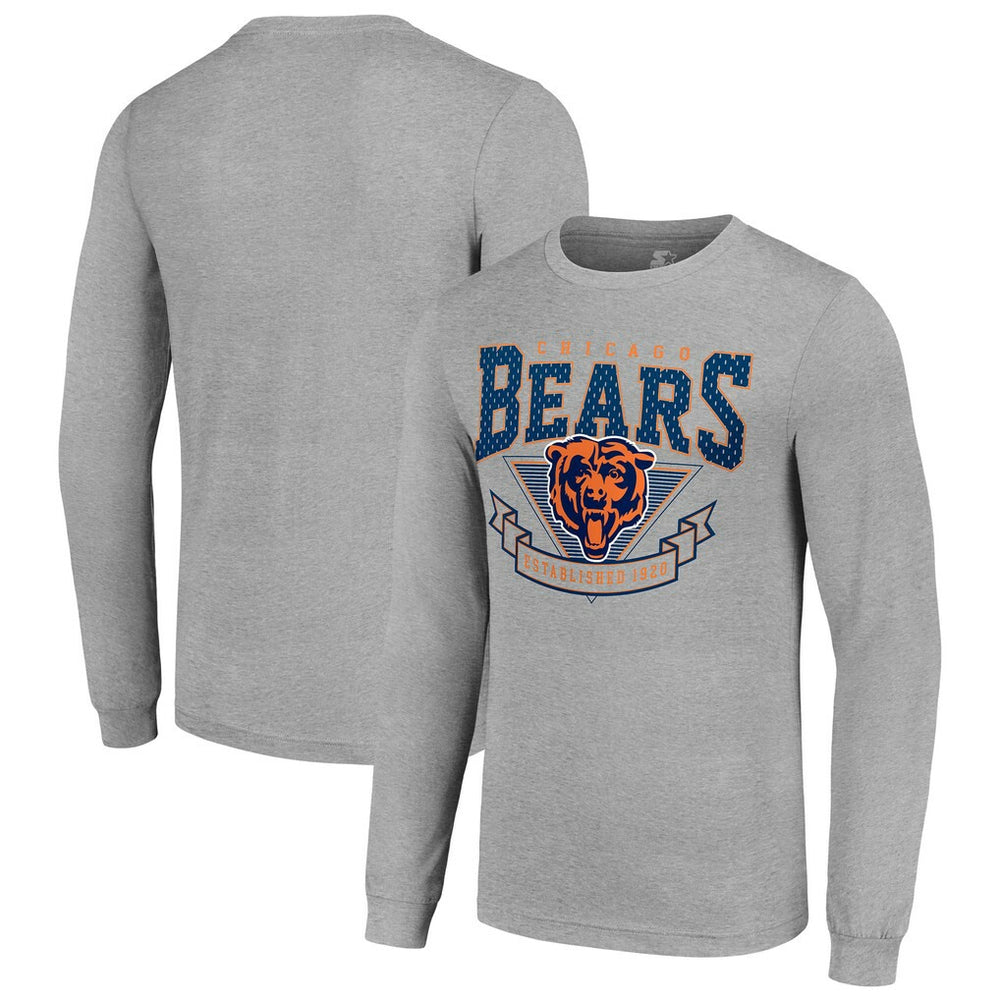 Chicago Bears Starter '80s Inspired Team Logo Long Sleeve T-Shirt