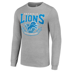 Detroit Lions Starter '80s Inspired Team Logo Long Sleeve T-Shirt