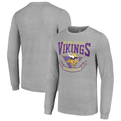 Minnesota Vikings Starter '80s Inspired Team Logo Long Sleeve T-Shirt