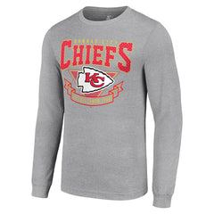 Kansas City Chiefs Starter '80s Inspired Team Logo Long Sleeve T-Shirt