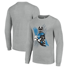 Detroit Lions Starter Player X Logo Graphic Long Sleeve T-Shirt
