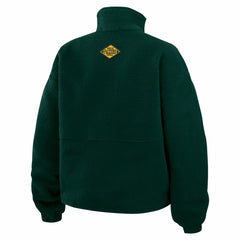 Green Bay Packers WEAR by Erin Andrews Women's Polar Fleece Half-Zip Jacket