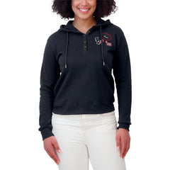 Houston Texans WEAR by Erin Andrews Women's Waffle Hoodie Pullover Top