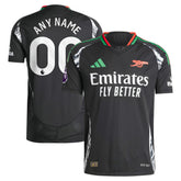 Arsenal 2024/25 Away Custom Jersey Black - Adidas