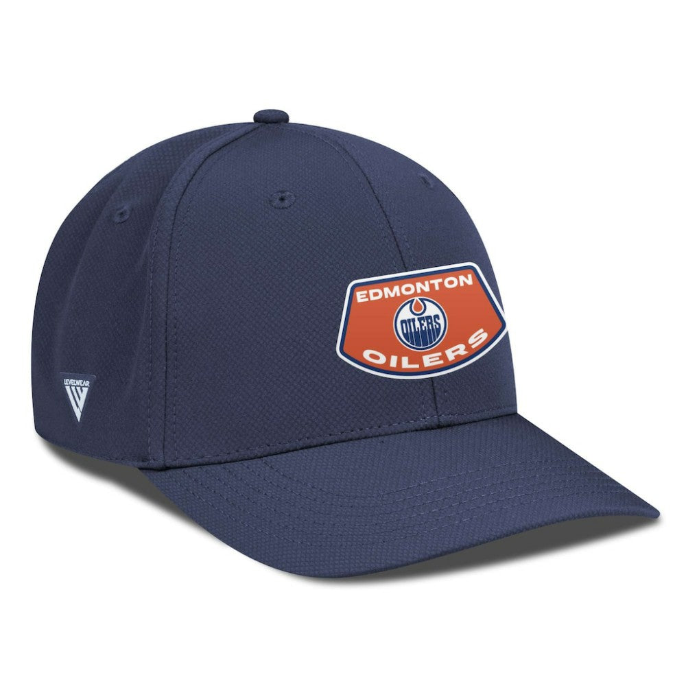 Edmonton Oilers Levelwear Rise Skylight Flex Hat Discount