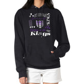 Sacramento Kings G-III 4Her by Carl Banks Women's Team Collage Graphic Fleece Pullover Hoodie For Sale