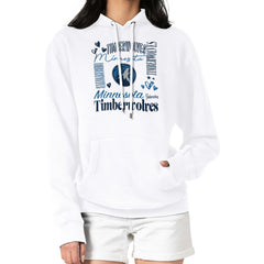 Minnesota Timberwolves G-III 4Her by Carl Banks Women's Team Collage Graphic Fleece Pullover Hoodie Discount