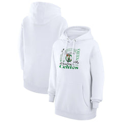 Boston Celtics G-III 4Her by Carl Banks Women's Team Collage Graphic Fleece Pullover Hoodie Online