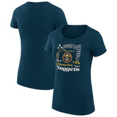 Denver Nuggets G-III 4Her by Carl Banks Women's Super-Slim Fit Lightweight Team Name Collage Graphic T-Shirt sale Online