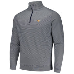 Houston Astros Peter Millar Perth Sugar Stripe Performance Quarter-Zip Top | MLB US