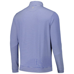 Los Angeles Dodgers Peter Millar Perth Sugar Stripe Performance Quarter-Zip Top | MLB Sale