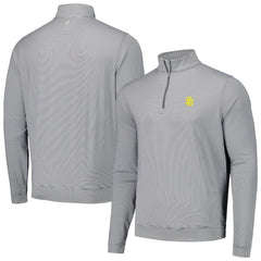 San Diego Padres Peter Millar Perth Sugar Stripe Performance Quarter-Zip Top | MLB For sale