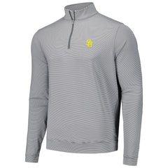 San Diego Padres Peter Millar Perth Sugar Stripe Performance Quarter-Zip Top | MLB For sale