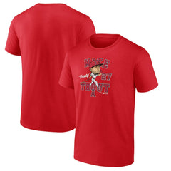 Mike Trout Los Angeles Angels Fanatics Hometown Caricature T-Shirt | MLB Sale