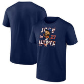 Jose Altuve Houston Astros Fanatics Hometown Caricature T-Shirt | MLB For sale