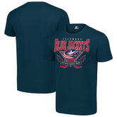 Columbus Blue Jackets Starter Team Logo Graphic T-Shirt Sale