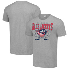Columbus Blue Jackets Starter Team Logo Graphic T-Shirt On Sale