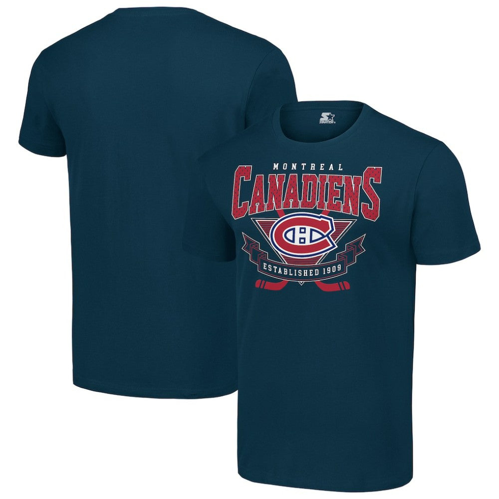 Montreal Canadiens Starter Team Logo Graphic T-Shirt Outlet