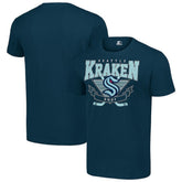 Seattle Kraken Starter Team Logo Graphic T-Shirt On Sale