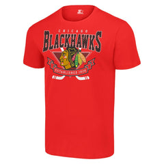 Chicago Blackhawks Starter Team Logo Graphic T-Shirt Outlet