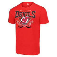 New Jersey Devils Starter Team Logo Graphic T-Shirt Discount