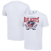 Columbus Blue Jackets Starter Team Logo Graphic T-Shirt Outlet