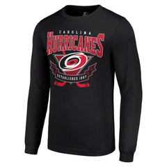 Carolina Hurricanes Starter Team Logo Graphic Long Sleeve T-Shirt Online