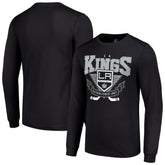 Los Angeles Kings Starter Team Logo Graphic Long Sleeve T-Shirt On Sale