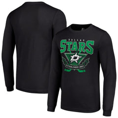Dallas Stars Starter Team Logo Graphic Long Sleeve T-Shirt Sale