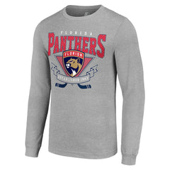 Florida Panthers Starter '80s Inspired Team Logo Long Sleeve T-Shirt Discount