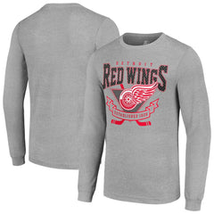 Detroit Red Wings Starter '80s Inspired Team Logo Long Sleeve T-Shirt For Sale