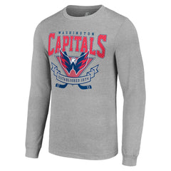 Washington Capitals Starter '80s Inspired Team Logo Long Sleeve T-Shirt Outlet