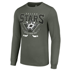 Dallas Stars Starter Team Logo Graphic Long Sleeve T-Shirt Outlet