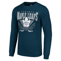Toronto Maple Leafs Starter Team Logo Graphic Long Sleeve T-Shirt Outlet