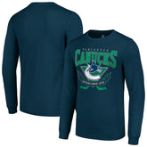 Vancouver Canucks Starter Team Logo Graphic Long Sleeve T-Shirt Discount