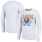 New York Islanders Starter Team Logo Graphic Long Sleeve T-Shirt Outlet